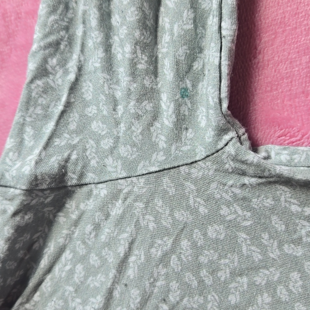 Charlie's Project Little Snuggles Light Green Ruffled Convertible Romper - Picture 5 of 12